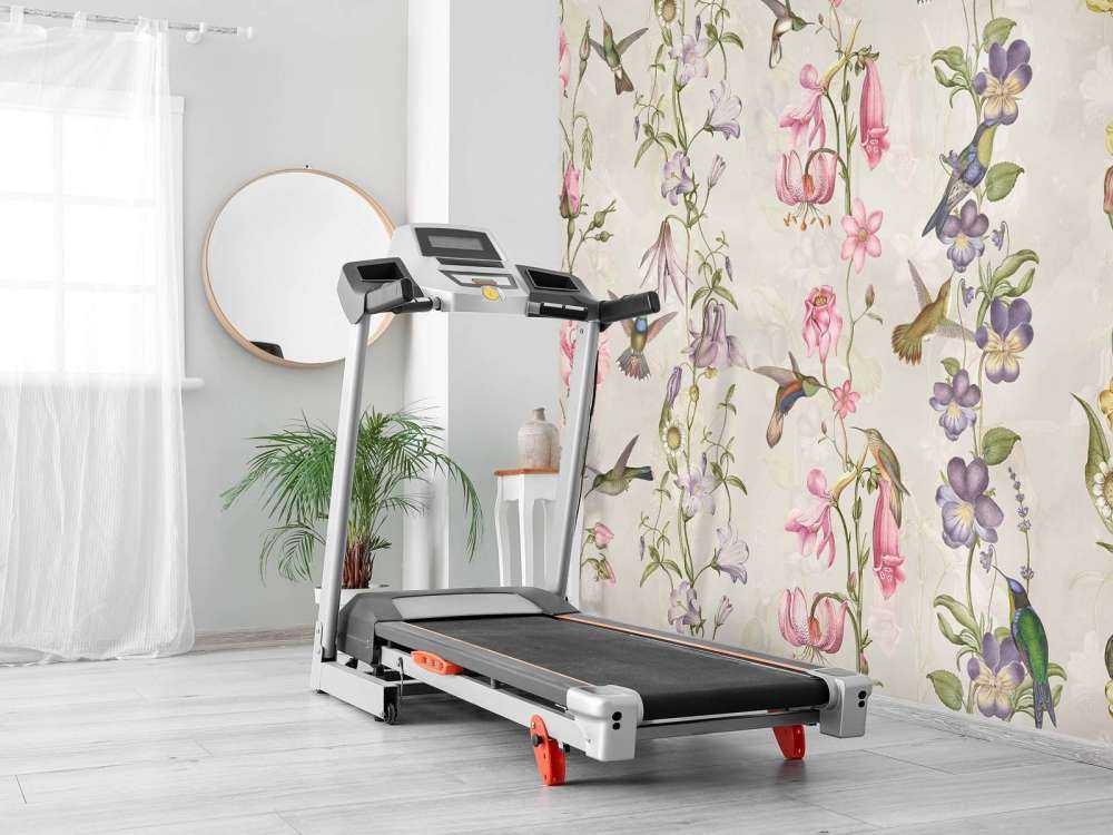 Fleurs de pré et de jardin taupe