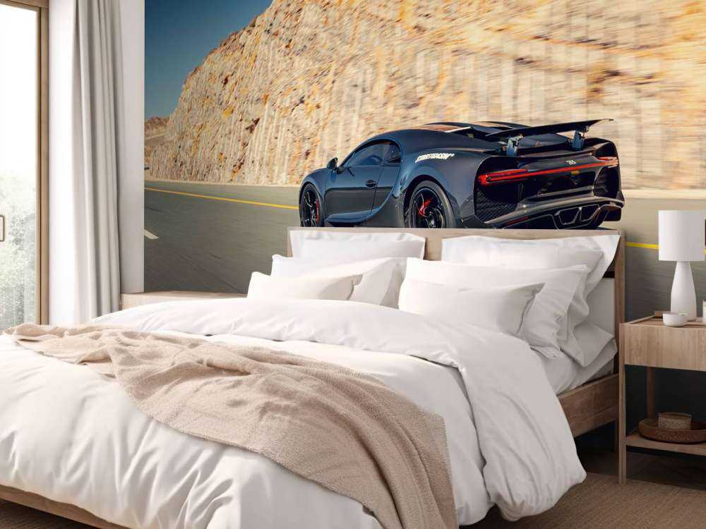 Bugatti Chiron Pur Sport en action