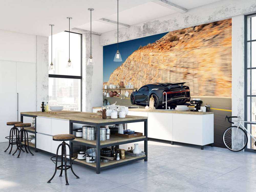 Bugatti Chiron Pur Sport en action