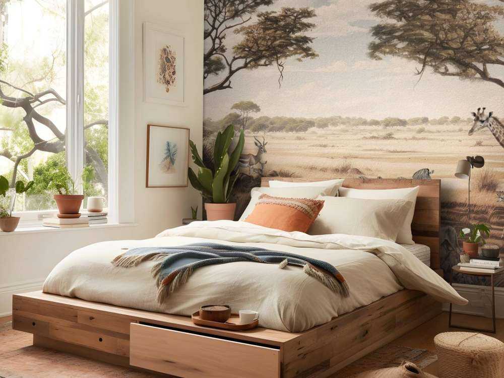Paysage de safari