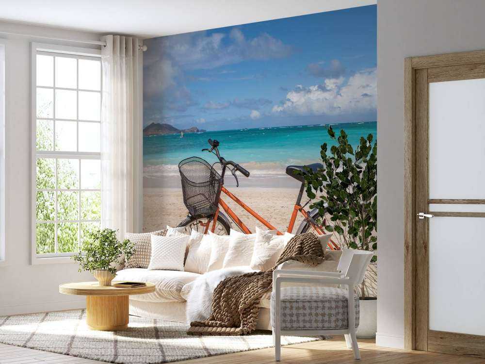 Vélo sur la plage