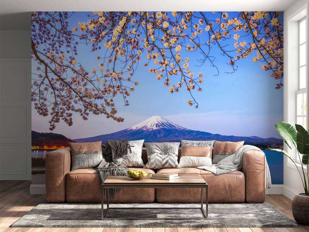 Le Mont Fuji au bord de l'eau