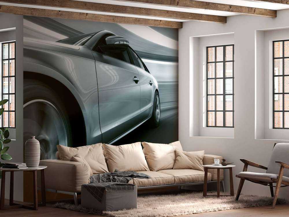 Voiture grise