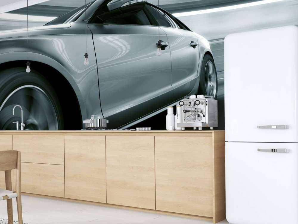 Voiture grise