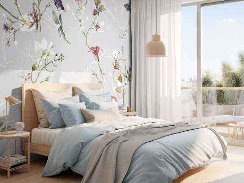 Flore de papillons Jeu de lumière