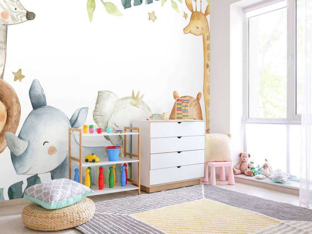 Assortiment d'animaux de la jungle