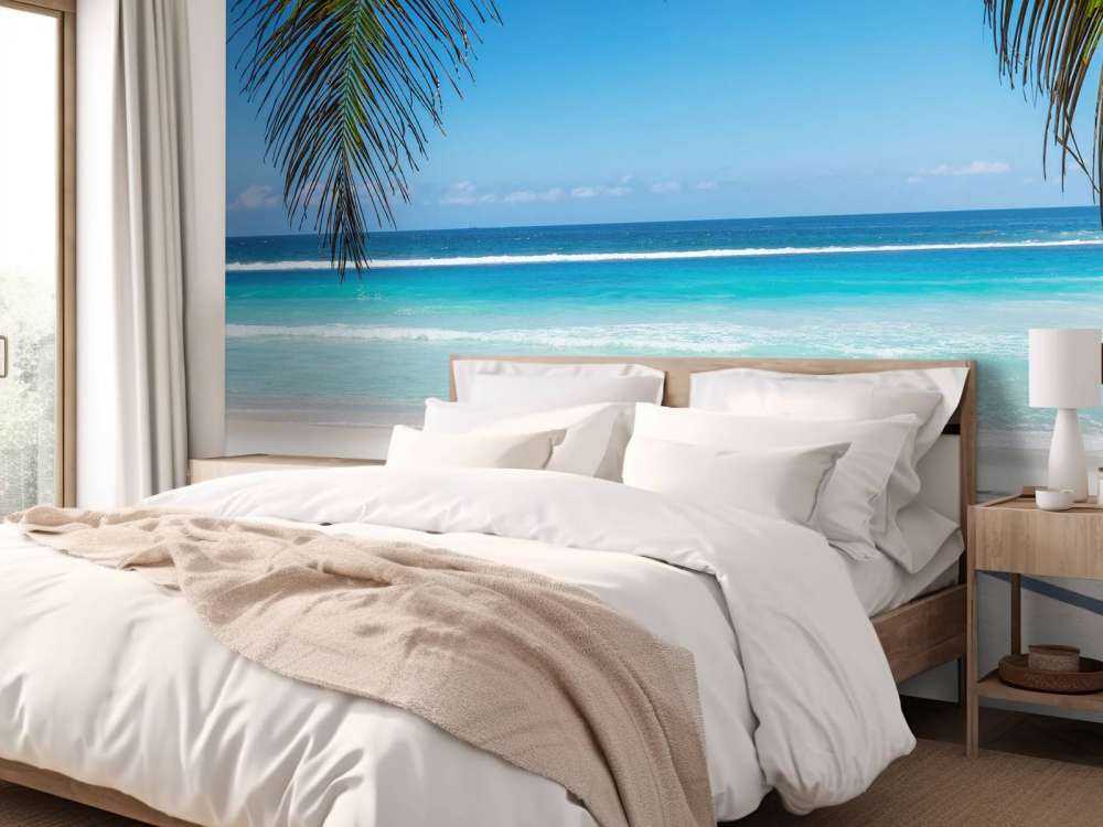Plage au bord de mer