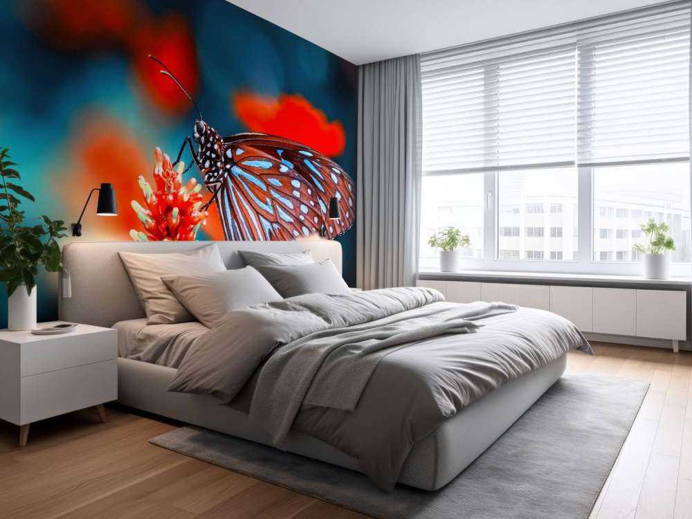 Papillon rouge