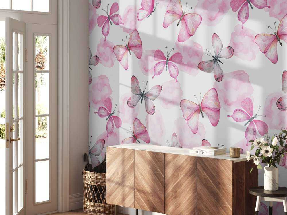 Papillons d'aquarelle