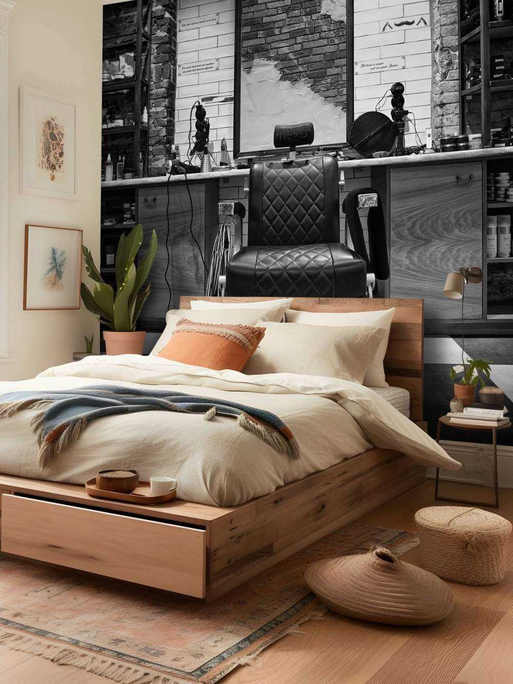 Le fauteuil du coiffeur