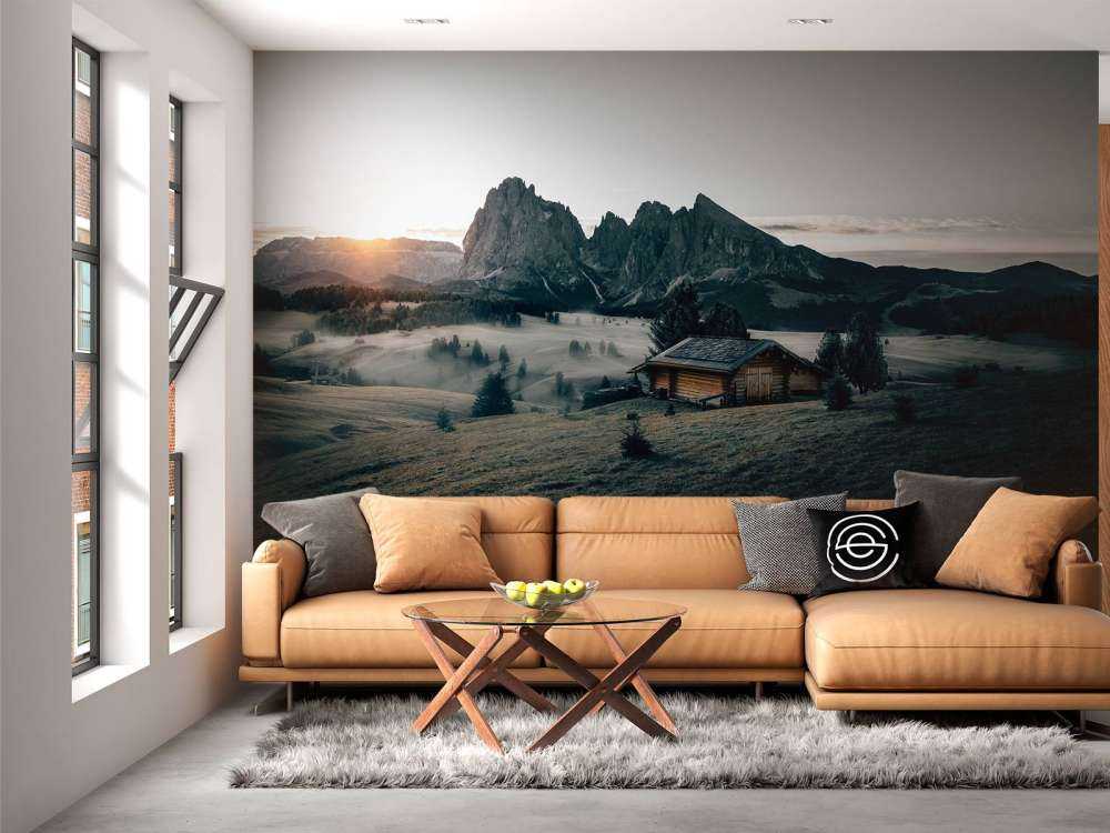 Paysage du Tyrol du Sud