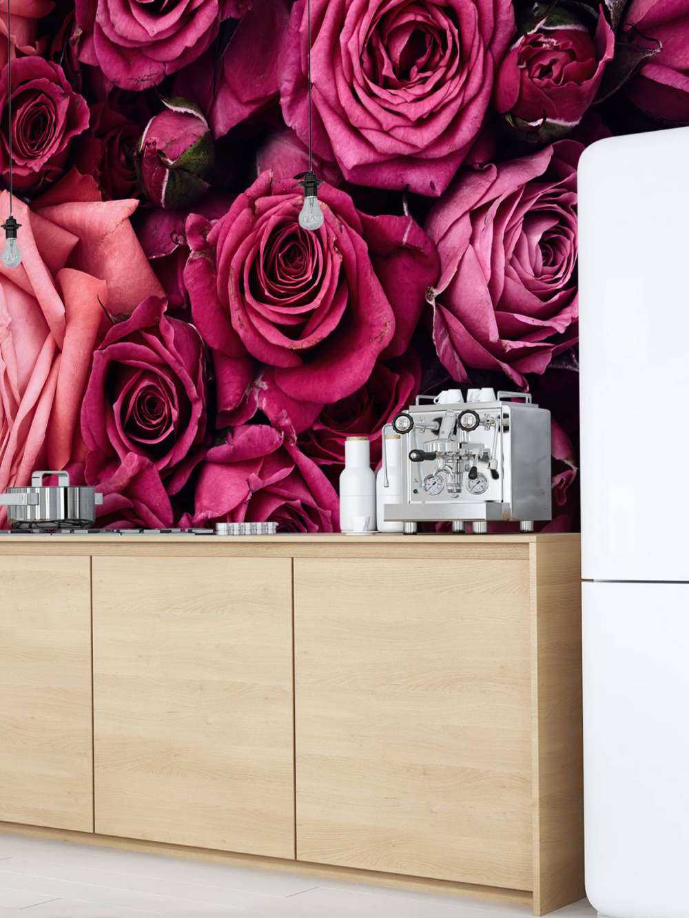 Les roses roses
