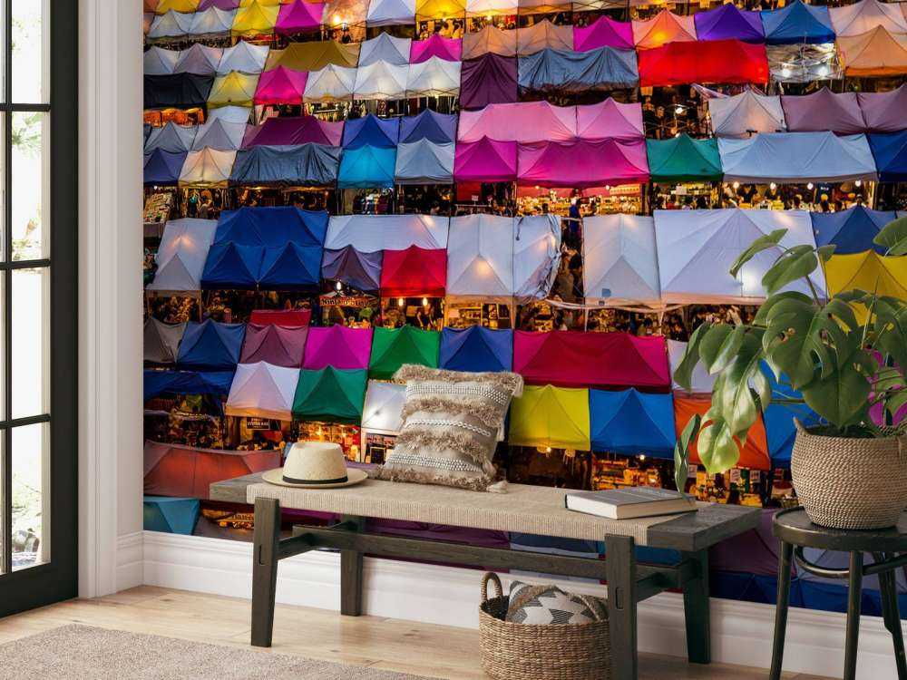 Marché coloré