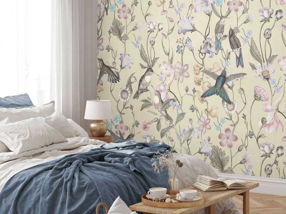 Printemps Éthéré - Crème Fleur Pastel