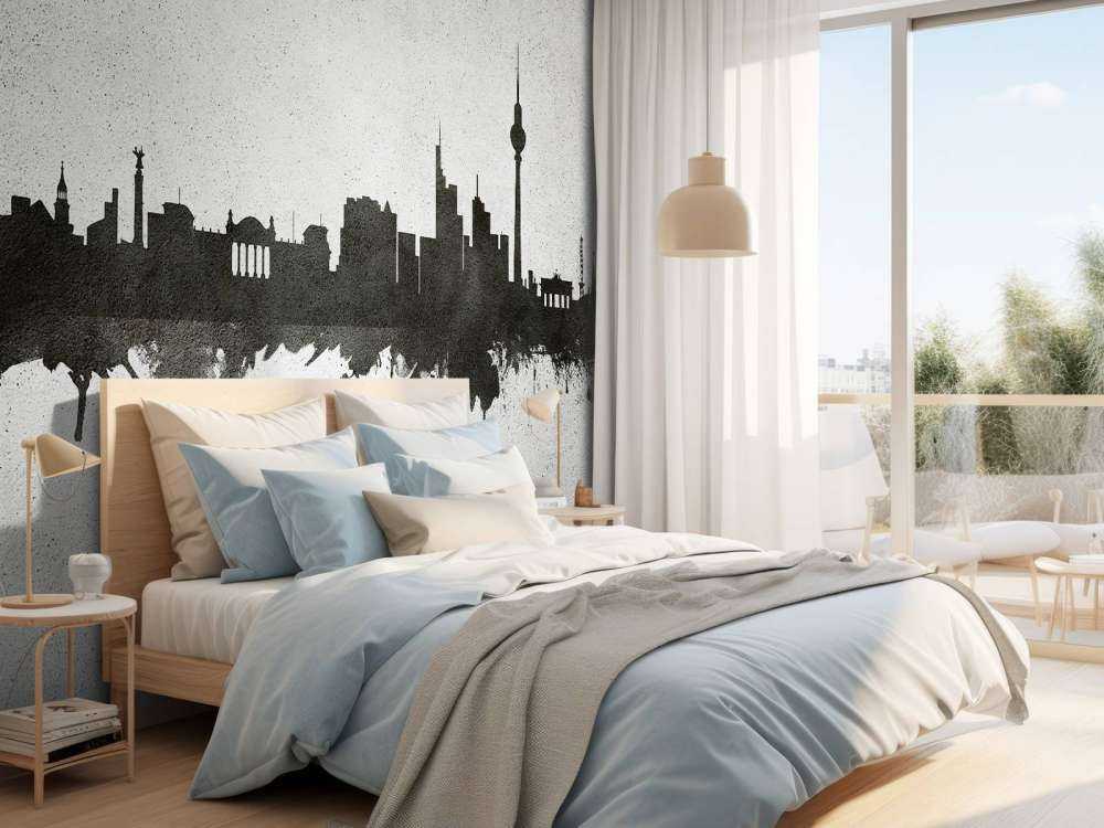 Aquarelle skyline, Berlin