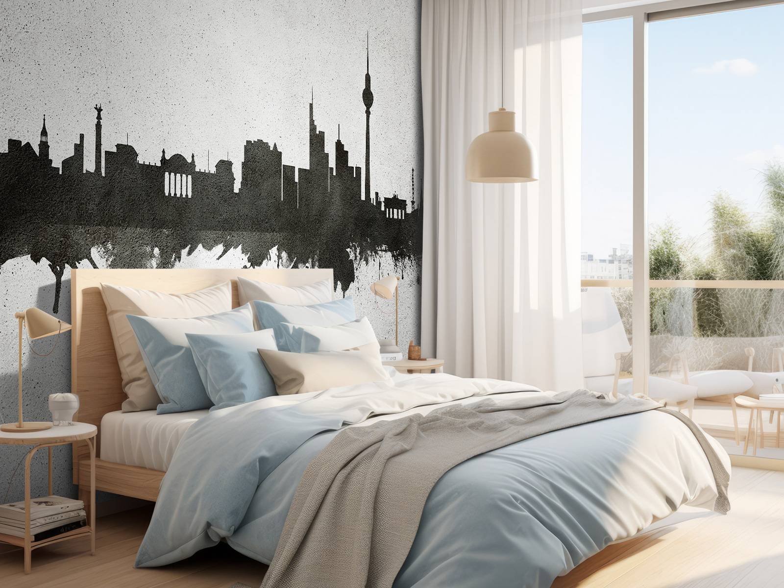 Aquarelle skyline, Berlin