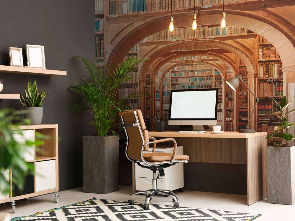 Galerie de livres en bois