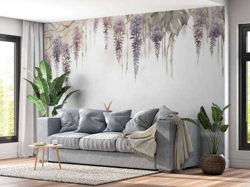 Glycine et Graminées Beige