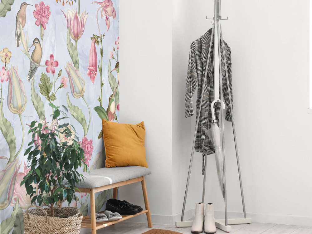 Symphonie des Colibris de Printemps - Sérénade Bleu Pastel