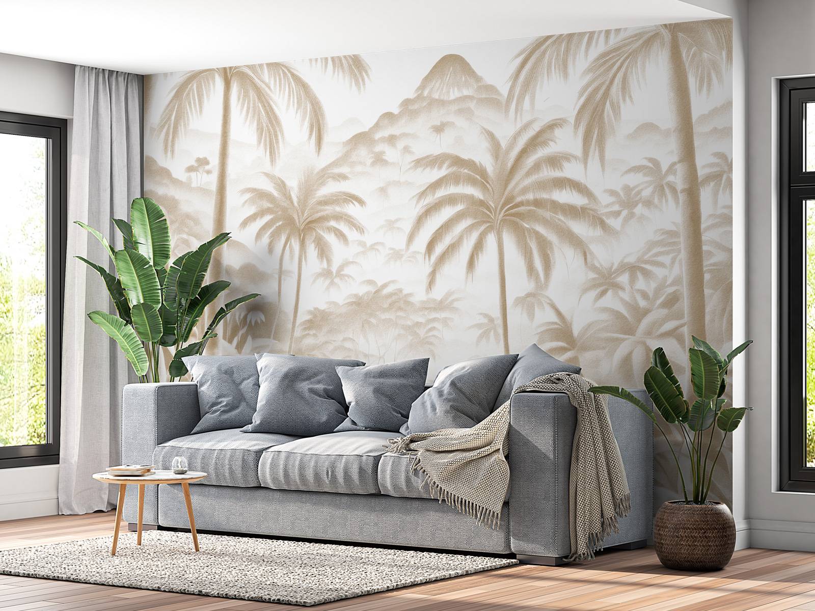 Oasis Tropicale de Montagne, taupe