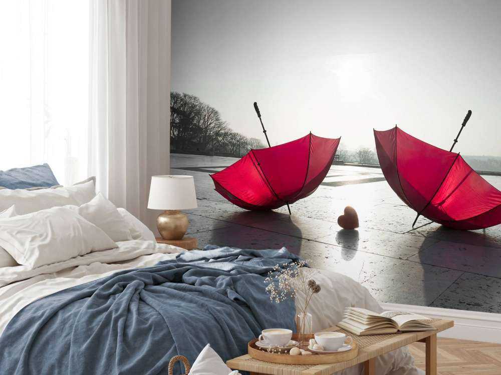 Parapluies rouges