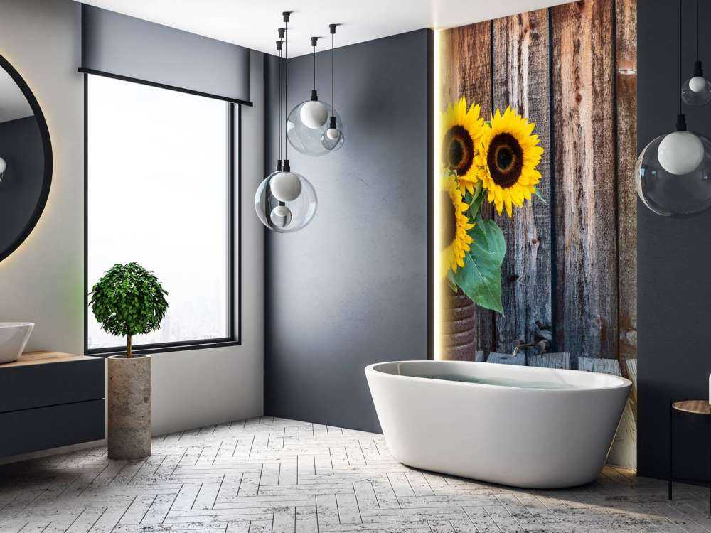 Vase avec des tournesols