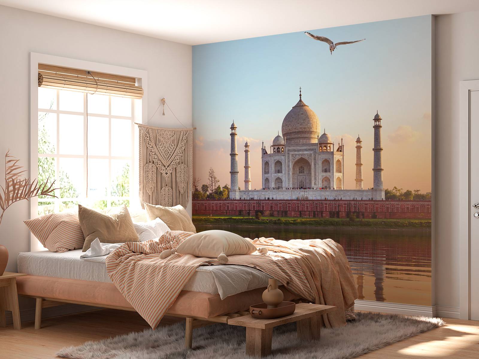 Taj Mahal le matin