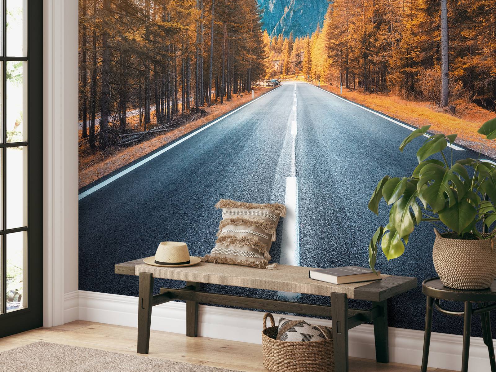 La route en automne