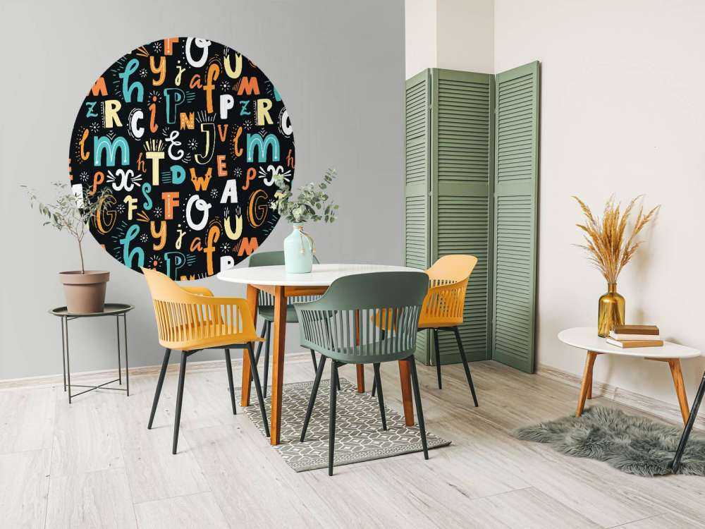 Lettres de couleur