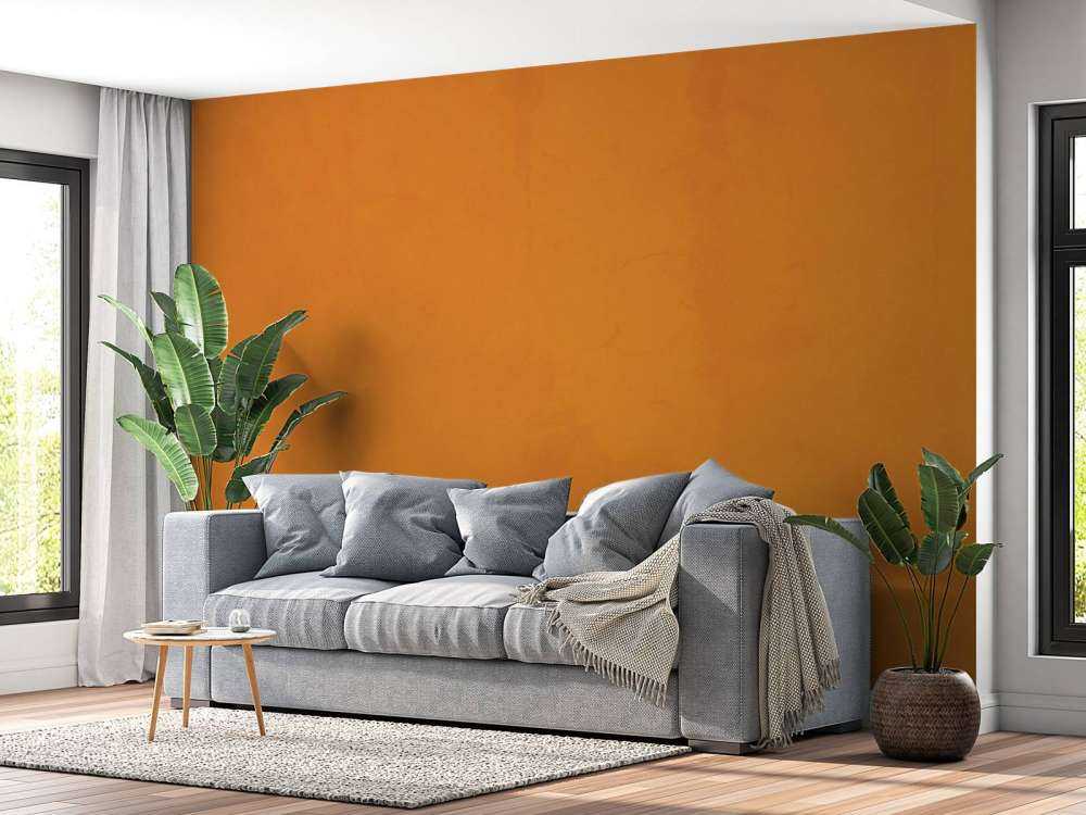 Béton brun orange