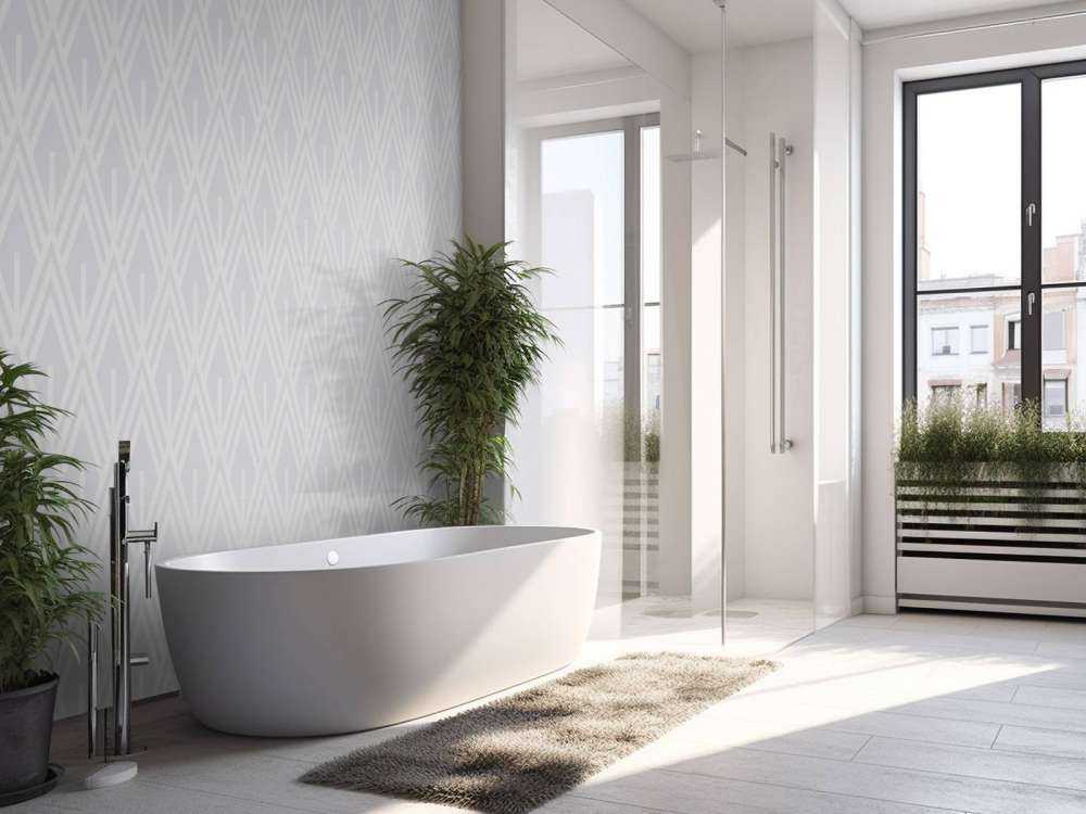 Art déco vintage gris