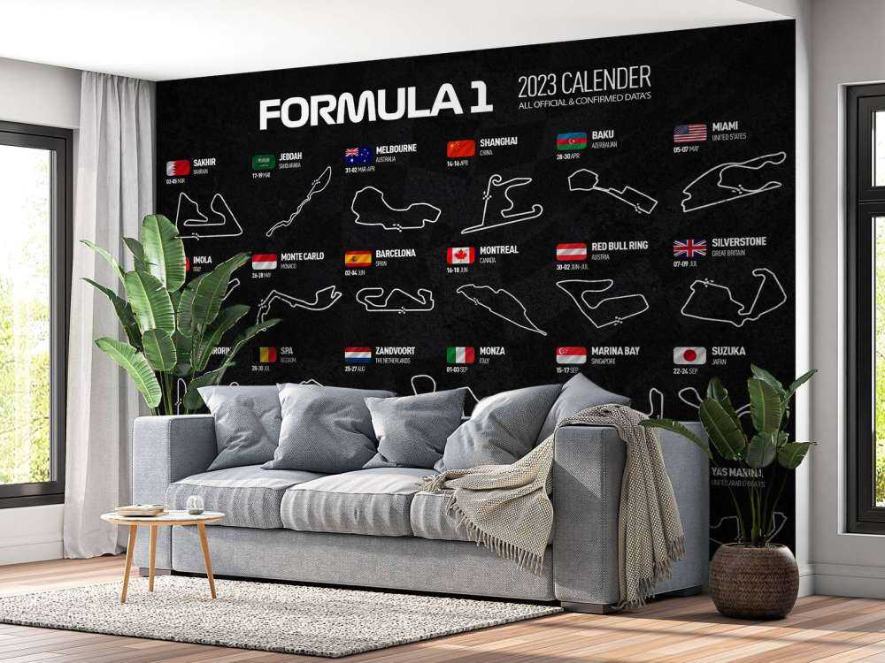 Formule 1 2023 - Carte des données