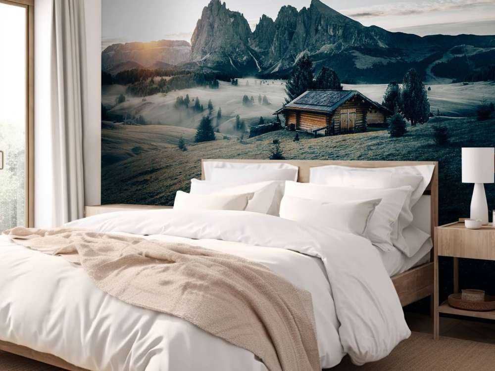 Paysage du Tyrol du Sud