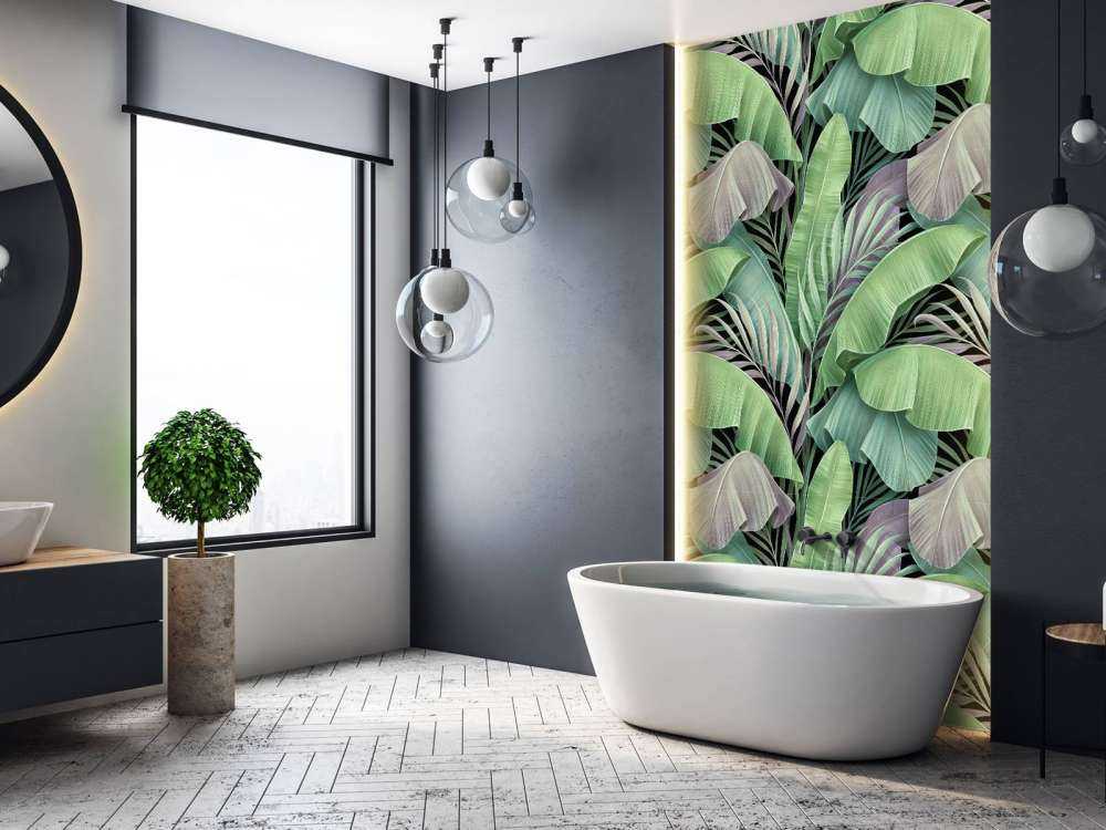 Feuilles tropicales
