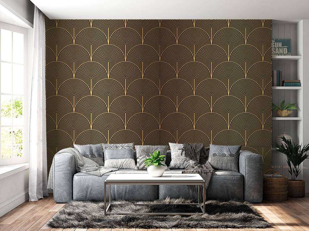 Papier peint Art déco