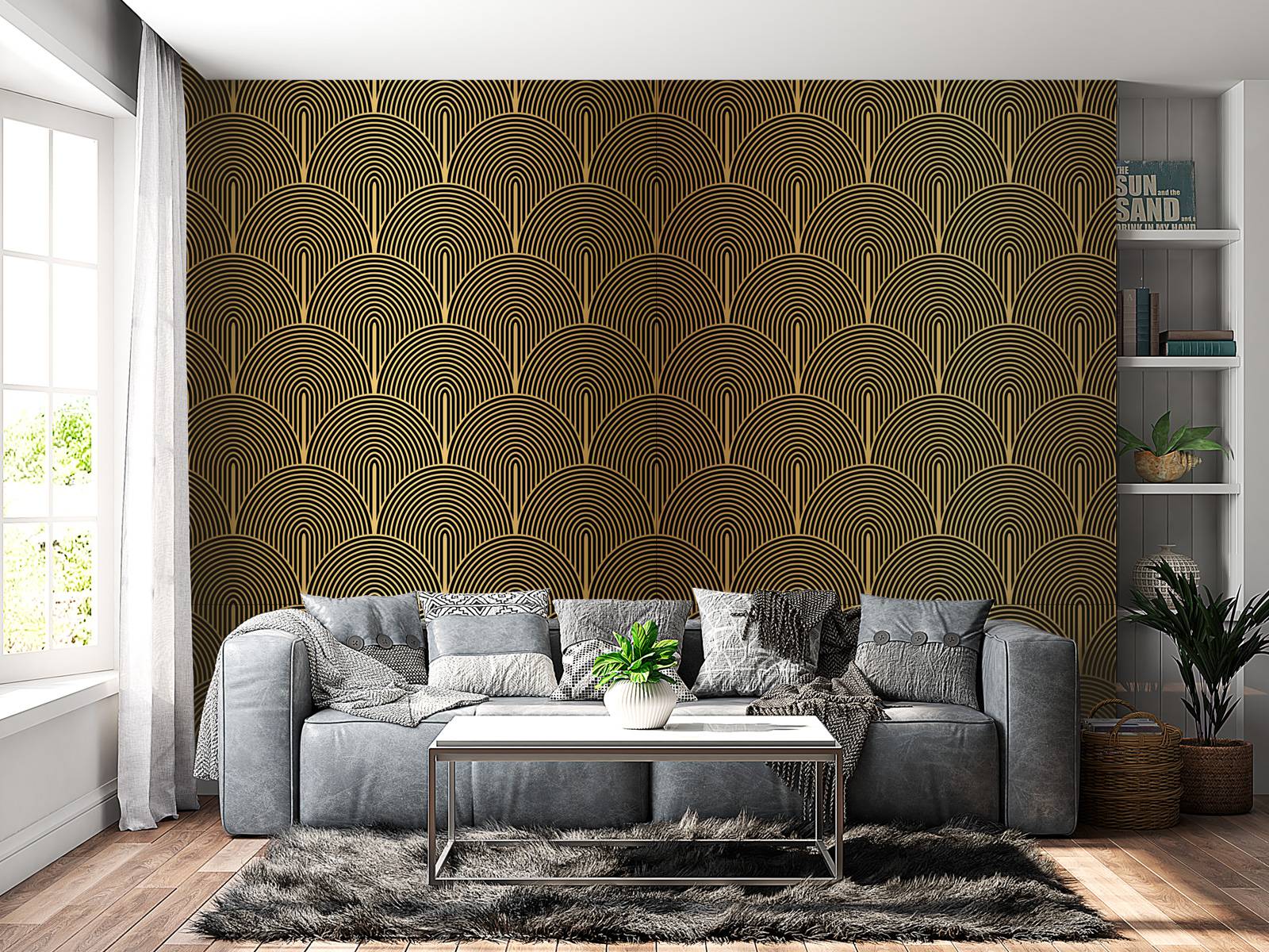 Papier peint Art déco