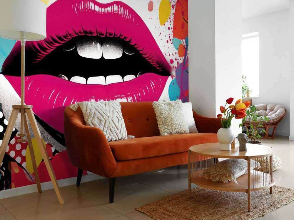 Lèvres Pop Art