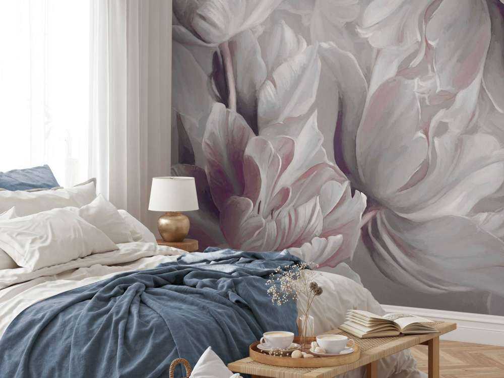 Grandes tulipes grises
