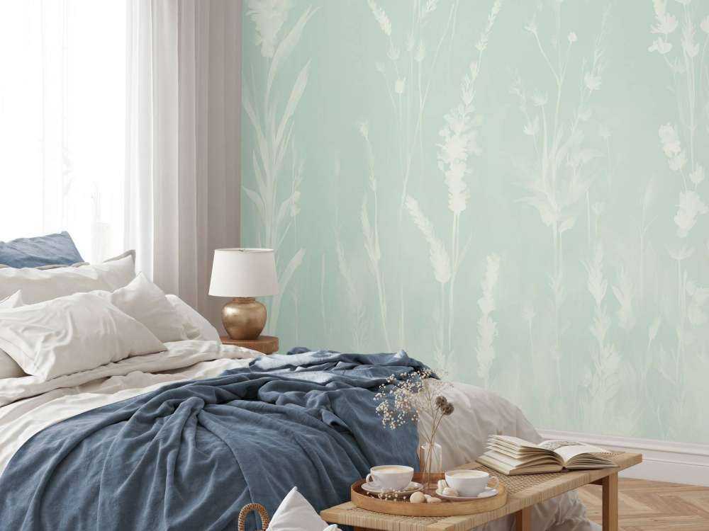 Lavande Clair Seamless Vert Menthe