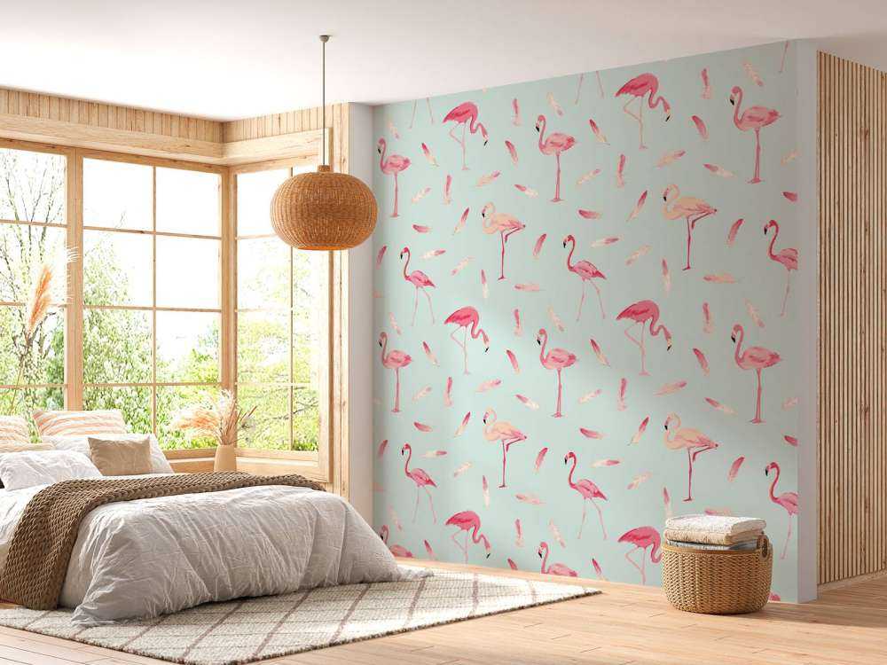 Flamants roses