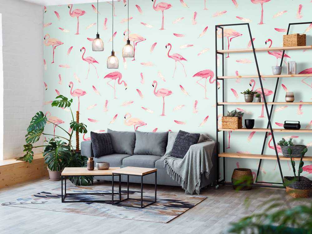 Flamants roses