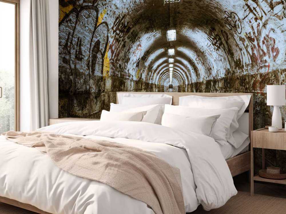 Tunnel de graffiti 3D