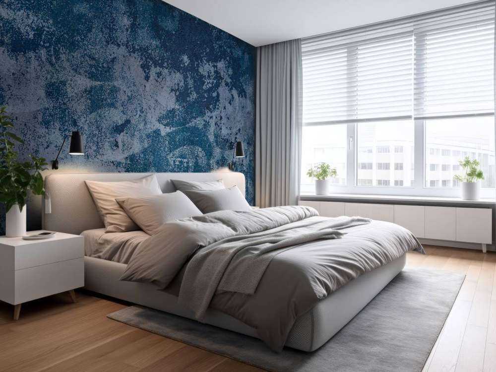Peinture murale vieillie