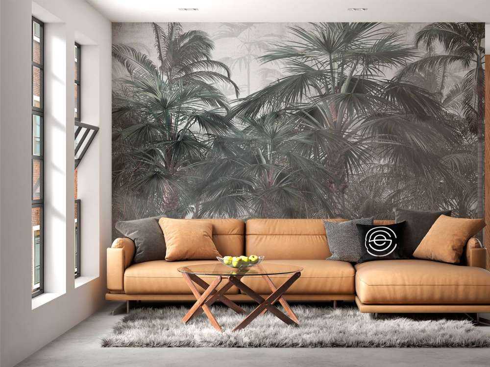 Schemerige Palmsereniteit
