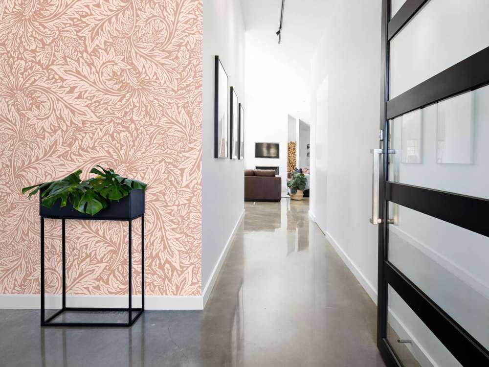 Morris Florals & Leaves - beige