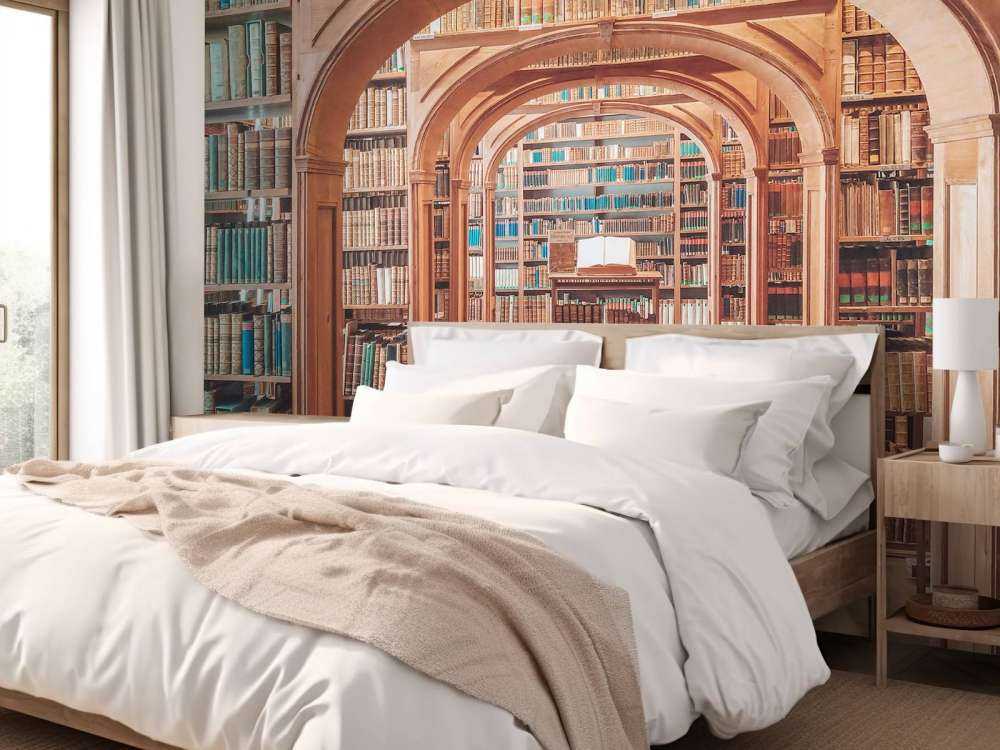 Galerie de livres en bois