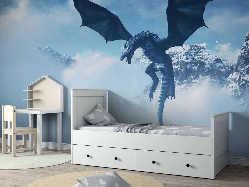 Dragon de glace volant