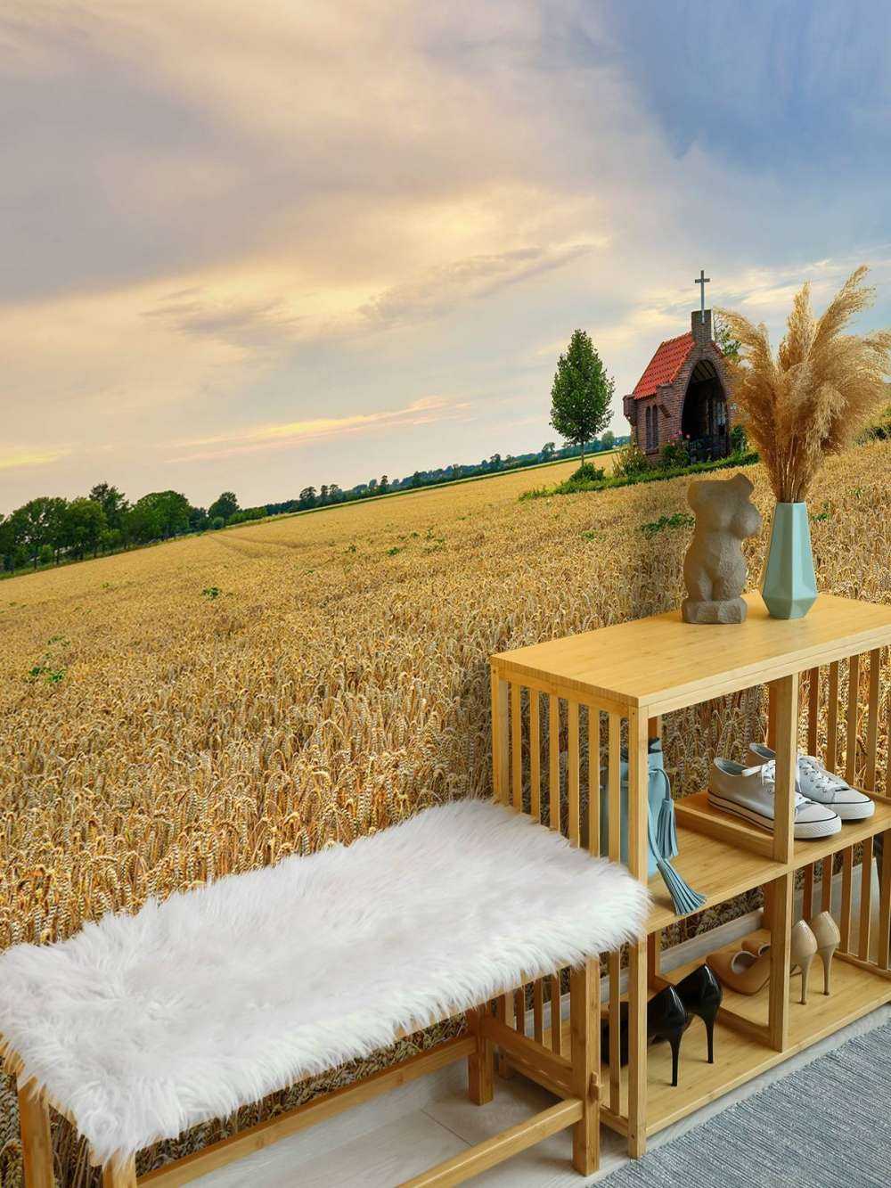 Champ de céréales
