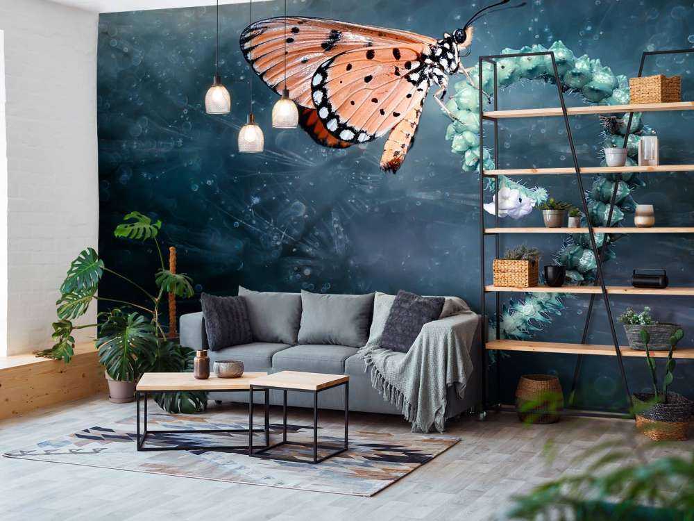 Papillon sur une branche