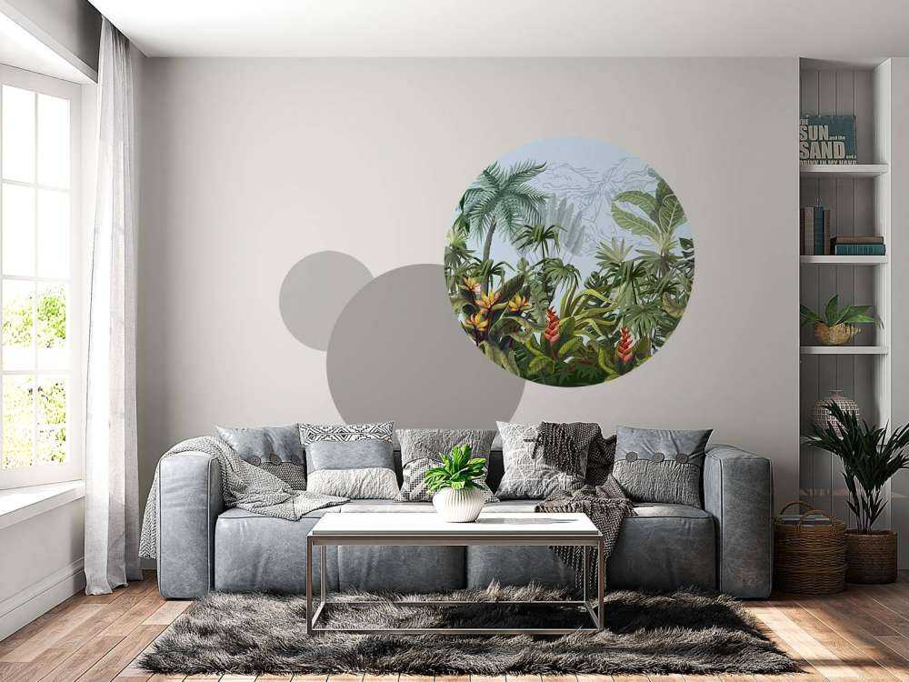 Arbres et fleurs de la jungle